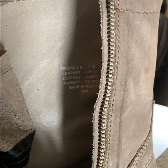 Steve Madden Tropa2-0 Stone Leather combat boots - Picture 5 of 5